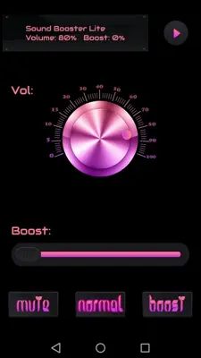 Sound Booster Lite android App screenshot 3